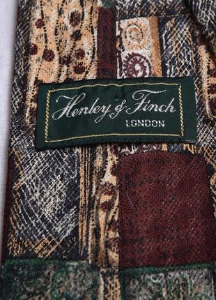 Крутой галстук henley finch london4 фото