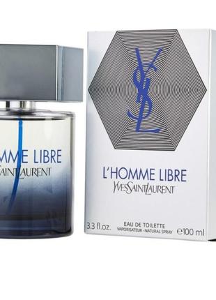 Yves saint laurent l'homme libre туалетна вода чоловіча, 100 мл