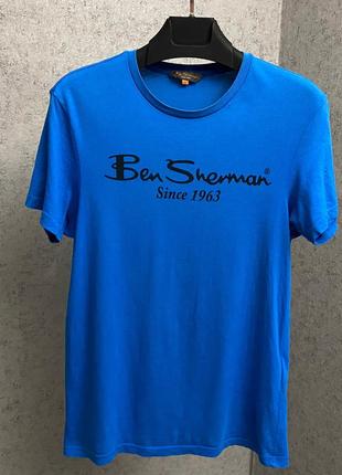 Синяя футболка ben sherman