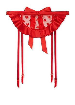 Пояс для панчіх heart embroidery garter skirt dream angels red heart