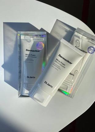 Dr.jart+ dermaclear™ micro foam пінка для вмивання з мінеральною водою, пантенолом і рослинним комплексом, 120мл1 фото