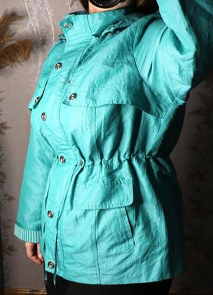 Нова курточка кольору морської хвилі, розмір 526 фото