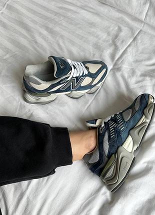 Кросівки new balance 9060 natural indigo7 фото