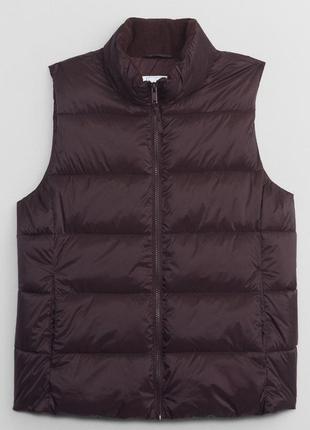Жилет gap винного кольору
