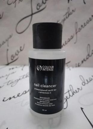 Универсальное средство 5 в 1 colour intense nail cleanser с витамином e, 501 фото