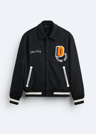 Стильна куртка, бомбер чоловіча zara