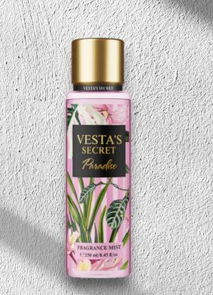 Жіночий парфумований спрей для тіла paradise vesta's secret3 фото