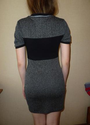 Topshop трикотажное платье топшоп, р uk 8 (xs-s) или на подростка8 фото