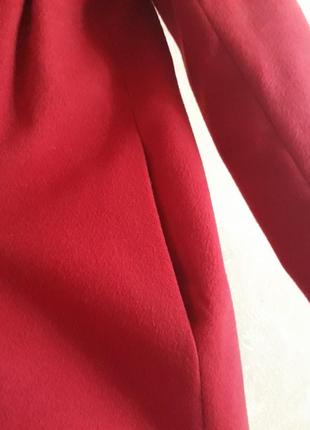 Пальто красное calliope3 фото