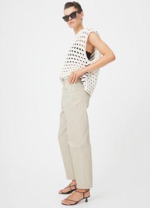 High waist twill pants h&m джинси4 фото