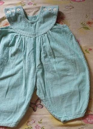 Комбенизон вельветовий для дівчинки