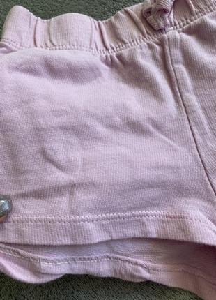 Літні шорти для дівчинки 86/92 2