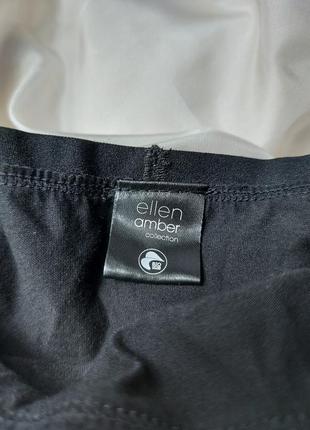 Ellen amber, бавовняні жіночі трусики, колір чорний, розмір м2 фото