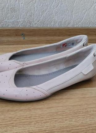 Балетки туфлі світло-рожеві, р. 382 фото