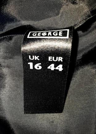 Черная миди юбка карандаш george 16 uk3 фото