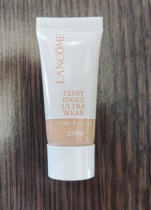 Lancome teint idole ultra wear care & glow foundation 240w3 фото