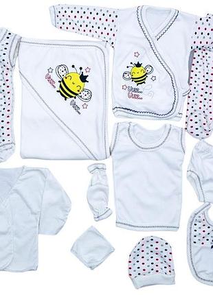 11-ти предметный набор для новорожденного турция 0-4 міс