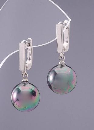 Сережки "майорка"