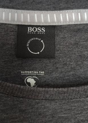 Boss футболка хлопковая  графический рисунок /9539/9 фото