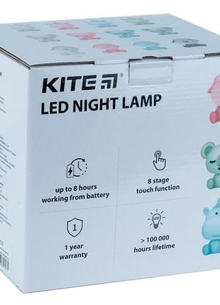 Світильник-нічник led з акумулятором unicorn kite k24-491-1-34 фото