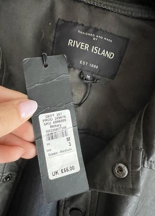 Нова шкіряна сорочка river island2 фото