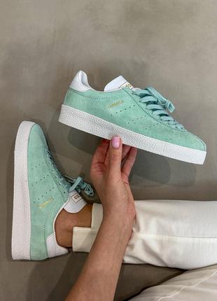 Неймовірні жіночі кросівки adidas topanga turquoise мʼятні