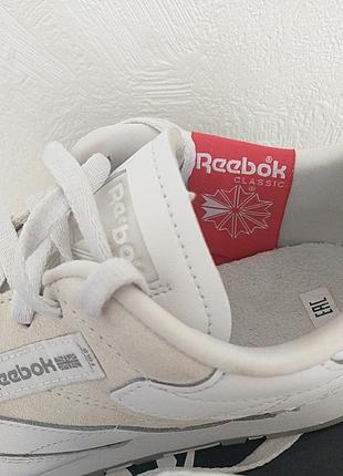 Кожаные кроссовки reebok5 фото