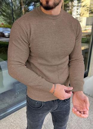 Чоловічий светр якісний приємний до тіла з якісної тканини , светр для чоловіків весняний