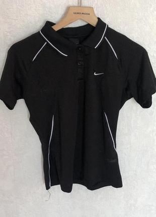 Спортивная винтажная футболка поло nike