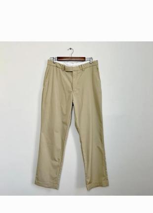 Котонові бежеві штани чіноси rlx golf 30/32
