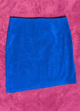 Синяя юбка1 фото