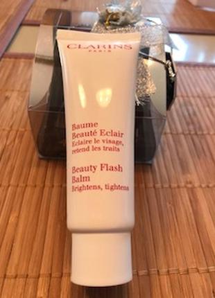 Крем-бальзам-маска миттєвої дії clarins beauty flash balm