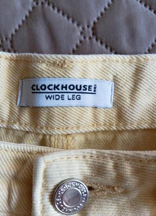Джинси clockhouse wide leg жіночі8 фото