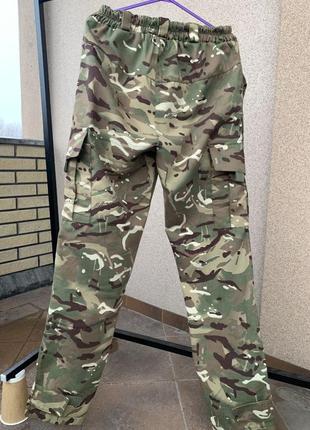 Військові штани карго (мультикам/піксель) ріп-стоп4 фото