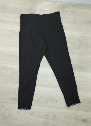 Чорні легінси з високою посадкою george лосіни для занять спортом