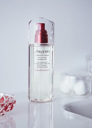 Shiseido treatment softener софтнер для нормальної та комбінованої шкіри