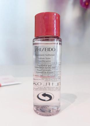 Shiseido treatment softener софтнер для нормальної та комбінованої шкіри3 фото