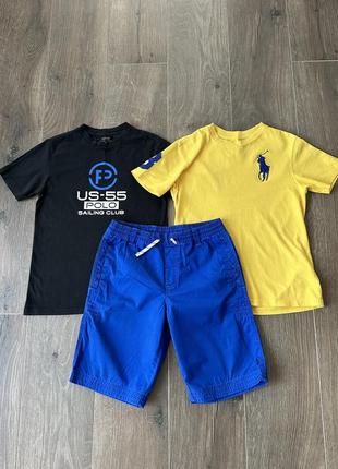 Шорти та футболки ralph lauren 10-12 років