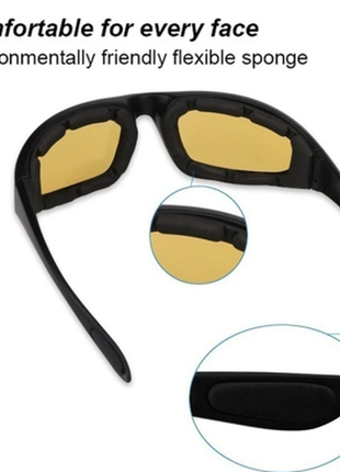 Армійські поляризаційні сонцезахисні окуляри для стрільби.4 фото