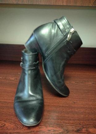Женские кожаные ботиночки2 фото