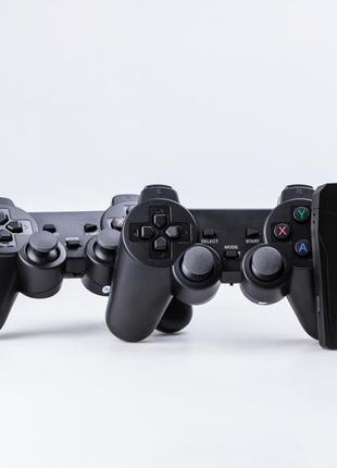 Ігрова приставка m8 mini game stick 10000 ігор 4k/hdmi/64 gb + 2 бездротових джойстика