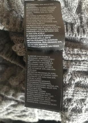 Куртка светр вовна h&amp;m wool blend premium 60-664 фото