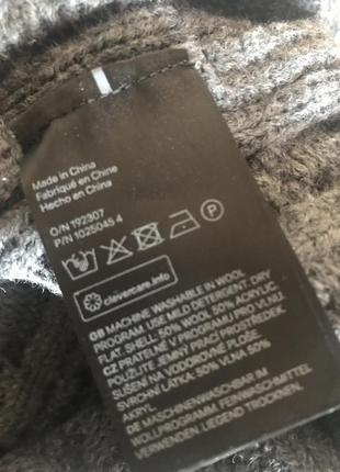 Куртка светр вовна h&amp;m wool blend premium 60-668 фото