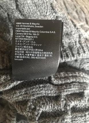 Куртка светр вовна h&amp;m wool blend premium 60-667 фото