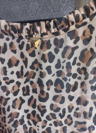 Леопардове плаття guess3 фото