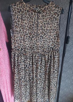 Леопардове плаття guess2 фото