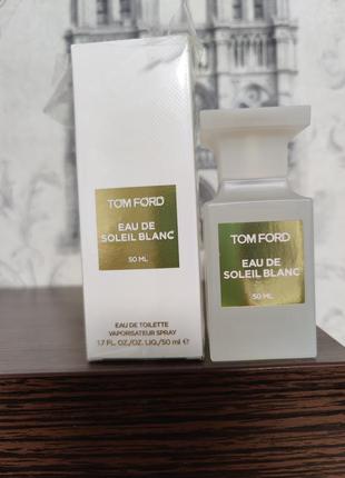 Tom ford eau de soleil blanc, туалетная вода, 50 мл, новая, цена 3800 грн.1 фото