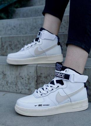 Женские кроссовки nike air force af1 mid