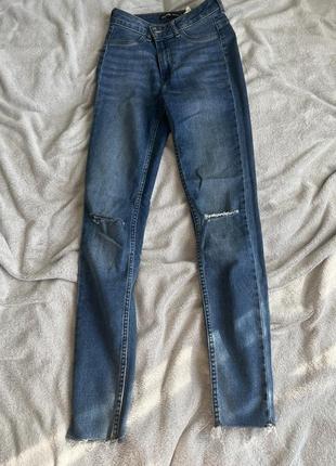 Скіні джинси, виглядають вау, розмір хс3 фото
