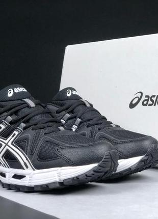 Кросівки асікси asics flytefoam black white / чорні осінні кросівки чоловічі індонезія asics gel kahana 83 фото